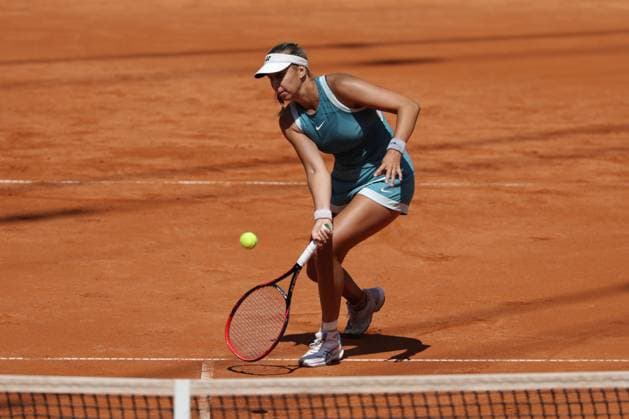 GER, Hamburg, xFSx, ATP250 Frauen-Tennistunier , MSC Hamburg Ladies Open 2025 , 2. Qualifikationsrunde , 14.07.2025 v.l., Caroline Werner (GER) spiel eine Vorhand Copyright: HMBxMedia FernandoxSoares