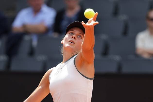 GER, Hamburg, xFSx, ATP250 Frauen-Tennistunier , MSC Hamburg Ladies Open 2025 ,Round of 32 , 14.07.2025 v.l., Tara Wuerth (CRO) macht einen Aufschlag Copyright: HMBxMedia FernandoxSoares