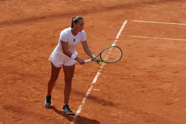 GER, Hamburg, xFSx, ATP250 Frauen-Tennistunier , MSC Hamburg Ladies Open 2025 ,Round of 32 , 14.07.2025 v.l., Diane Parry (FRA) macht einen Aufschlag Copyright: HMBxMedia FernandoxSoares