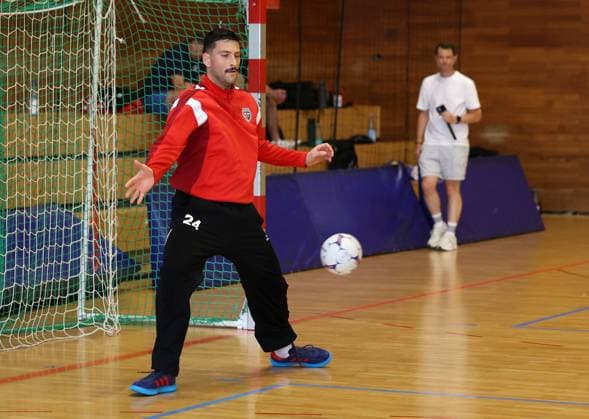 BAU 14.07.2025 Bietigheim Handball SG BBM Bietigheim Trainingsauftakt, Neuzugang Martin Tomovski