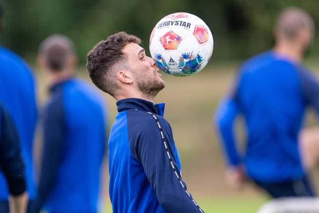 Sergio Lopez (SV Darmstadt 98, 02) am Ball, SV Darmstadt 98, Fussball, 2. Bundesliga, Trainingslager, 5. Tag, 14.07.2025. SV Darmstadt 98, Fussball, 2. Bundesliga, Trainingslager, 5. Tag, 14.07.2025. Bad Wörishofen