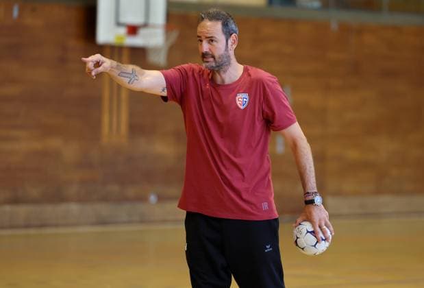 BAU 14.07.2025 Bietigheim Handball SG BBM Bietigheim Trainingsauftakt, Trainer Iker Romero