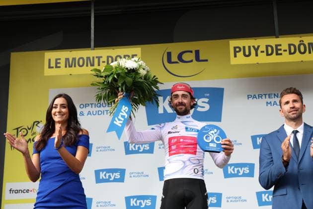 RECORD DATE NOT STATED Tour de France : Ennezat-Le mont Dore-Puy de Sancy Thierry Larret MAXPPP - Thierry Larret Maxppp. Cyclisme. Tour de France 2025. 112eme Edition. Etape 10 : Ennezat Le Mont Dore-Puy de Sancy. Le 14 Juillet 2025. - The 112th edition of the Tour de France starts on Saturday 5 July in Lille, France, and will finish in Paris, France on the 27th of July.