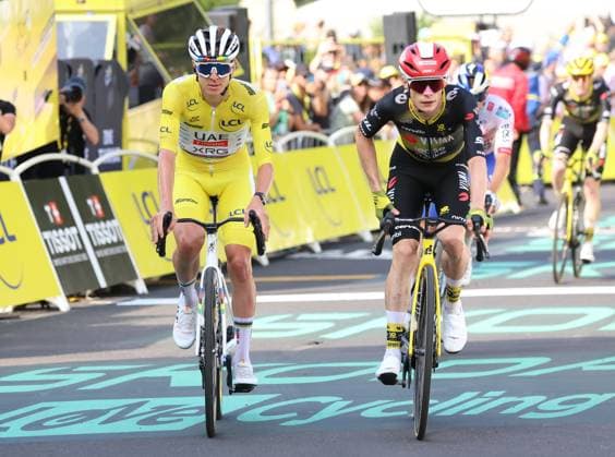 RECORD DATE NOT STATED Tour de France : Ennezat-Le mont Dore-Puy de Sancy Thierry Larret MAXPPP - Thierry Larret Maxppp. Cyclisme. Tour de France 2025. 112eme Edition. Etape 10 : Ennezat Le Mont Dore-Puy de Sancy. Le 14 Juillet 2025. - The 112th edition of the Tour de France starts on Saturday 5 July in Lille, France, and will finish in Paris, France on the 27th of July.