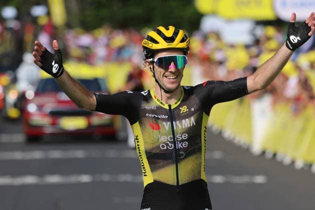 14-07-2025 Tour De France; Tappa 10 Ennezat - Le Mont Dore; 2025, Visma - Lease A Bike; Yates, Simon; Le Mont Dore; 