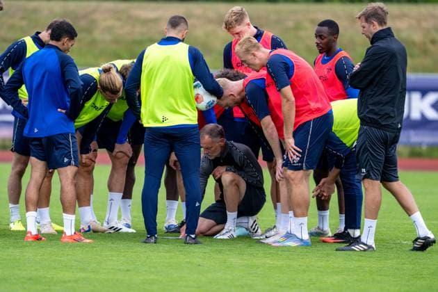 Darius Scholty (SV Darmstadt 98, CO-Trainer) gibt Anweisungen, SV Darmstadt 98, Fussball, 2. Bundesliga, Trainingslager, 5. Tag, 14.07.2025. SV Darmstadt 98, Fussball, 2. Bundesliga, Trainingslager, 5. Tag, 14.07.2025. Bad Wörishofen