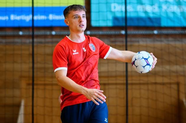 Bietigheim: HBL - 25 26 - SG BBM Bietigheim - Training Nico Bacani (Bietigheim) Bietigheim-Bissingen Sporthalle am Viadukt Baden-Württemberg Deutschland
