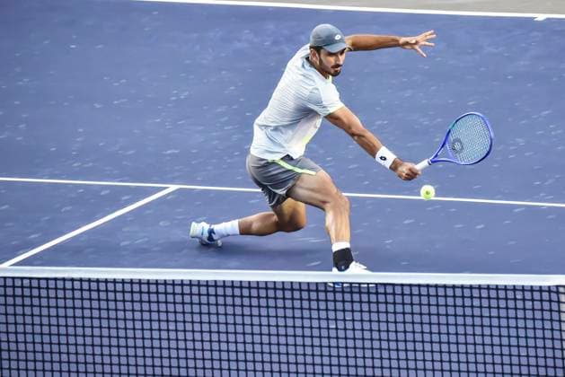 LOS CABOS TENNIS OPEN 2025 LOS CABOS TENNIS OPEN 2025 KOVACEVIC VS HABIB 14072025 LOS CABOS, BAJA CALIFORNIA, MEXICO. Photo of Hady Habib of Lebannon, during Los Cabos Tennis Open 2025 held at the Mextenis Stadium of the Cabo Sports Complex of Los Cabos, Baja California. Foto de Hady Habib de Libano, durante Los Cabos Tennis Open 2025 celebrado en el Estadio Mextenis del Cabo Sports Complex de Los Cabos, Baja California. PHOTO BY IMAGENSHOP AGENCIA DE FOTOGRAFIA LOS CABOS BAJA CALIFORNIA MEXICO Copyright: xIMAGENSHOPxAGENCIAxFOTOGRAFICAx