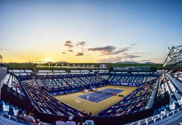 LOS CABOS TENNIS OPEN 2025 LOS CABOS TENNIS OPEN 2025 KOVACEVIC VS HABIB 14072025 LOS CABOS, BAJA CALIFORNIA, MEXICO. Photo of the sunset, during Los Cabos Tennis Open 2025 held at the Mextenis Stadium of the Cabo Sports Complex of Los Cabos, Baja California. Foto del atardecer, durante Los Cabos Tennis Open 2025 celebrado en el Estadio Mextenis del Cabo Sports Complex de Los Cabos, Baja California. PHOTO BY IMAGENSHOP AGENCIA DE FOTOGRAFIA LOS CABOS BAJA CALIFORNIA MEXICO Copyright: xIMAGENSHOPxAGENCIAxFOTOGRAFICAx