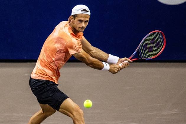 LOS CABOS TENNIS OPEN 2025 LOS CABOS TENNIS OPEN 2025 KACHMAZOV VS FICOVICH 14072025 LOS CABOS, BAJA CALIFORNIA, MEXICO. Photo of Juan Pablo Ficovich of Argentina, during Los Cabos Tennis Open 2025 held at the Grandstand of the Cabo Sports Complex of Los Cabos, Baja California. Foto de Juan Pablo Ficovich de Argentina, durante Los Cabos Tennis Open 2025 celebrado en el Grandstand del Cabo Sports Complex de Los Cabos, Baja California. PHOTO BY IMAGENSHOP AGENCIA DE FOTOGRAFIA LOS CABOS BAJA CALIFORNIA MEXICO Copyright: xIMAGENSHOPxAGENCIAxFOTOGRAFICAx