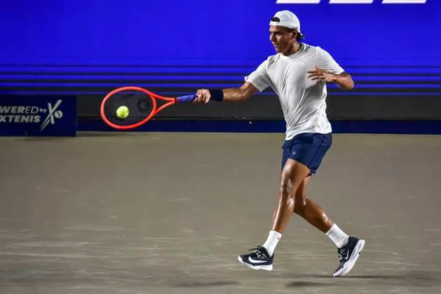 LOS CABOS TENNIS OPEN 2025 LOS CABOS TENNIS OPEN 2025 DANIEL VS HERNANDEZ 14072025 LOS CABOS, BAJA CALIFORNIA, MEXICO. Photo of Alejandro Hernandez of Mexico, during Los Cabos Tennis Open 2025 held at the Mextenis Stadium of the Cabo Sports Complex of Los Cabos, Baja California. Foto de Alejandro Hernandez de Mexico, durante Los Cabos Tennis Open 2025 celebrado en el Estadio Mextenis del Cabo Sports Complex de Los Cabos, Baja California. PHOTO BY IMAGENSHOP AGENCIA DE FOTOGRAFIA LOS CABOS BAJA CALIFORNIA MEXICO Copyright: xIMAGENSHOPxAGENCIAxFOTOGRAFICAx