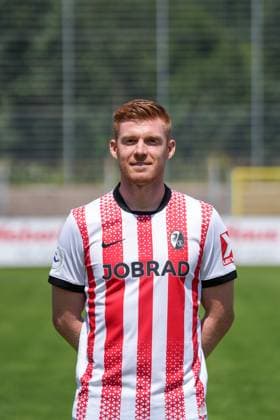 Mathias Fetsch; SC Freiburg II; SC Freiburg U23; Regionalliga Südwest, Porträttermin 2025 2026, Freiburg Möslestadion Baden-Wuerttemberg Deutschland Copyright: xSTEINSIEK.CH PAAx