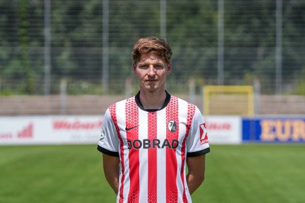 Marc Hornschuh; SC Freiburg II; SC Freiburg U23; Regionalliga Südwest, Porträttermin 2025 2026, Freiburg Möslestadion Baden-Wuerttemberg Deutschland Copyright: xSTEINSIEK.CH PAAx
