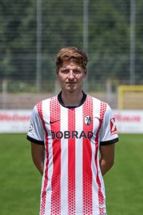 Marc Hornschuh; SC Freiburg II; SC Freiburg U23; Regionalliga Südwest, Porträttermin 2025 2026, Freiburg Möslestadion Baden-Wuerttemberg Deutschland Copyright: xSTEINSIEK.CH PAAx