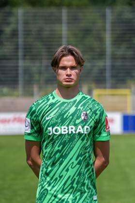 Jaaso Jantunen; SC Freiburg II; SC Freiburg U23; Regionalliga Südwest, Porträttermin 2025 2026, Freiburg Möslestadion Baden-Wuerttemberg Deutschland Copyright: xSTEINSIEK.CH PAAx