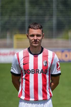 Fabian Rüdlin; SC Freiburg II; SC Freiburg U23; Regionalliga Südwest, Porträttermin 2025 2026, Freiburg Möslestadion Baden-Wuerttemberg Deutschland Copyright: xSTEINSIEK.CH PAAx