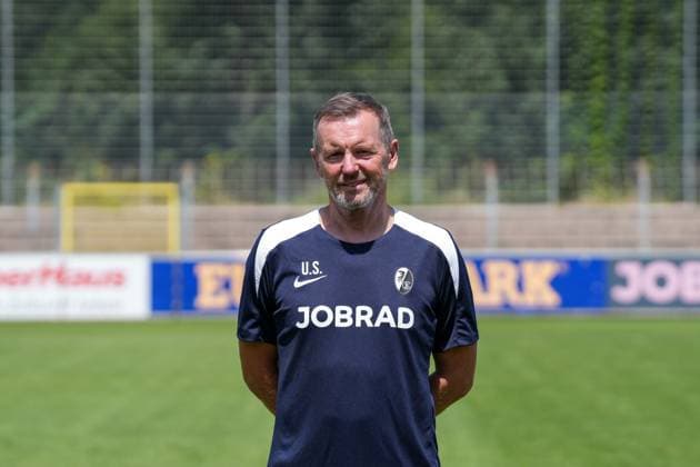 Uwe Staib (Co-Trainer); SC Freiburg II; SC Freiburg U23; Regionalliga Südwest, Porträttermin 2025 2026, Freiburg Möslestadion Baden-Wuerttemberg Deutschland Copyright: xSTEINSIEK.CH PAAx