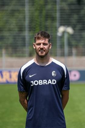 Moritz Walther (Athletiktrainer); SC Freiburg II; SC Freiburg U23; Regionalliga Südwest, Porträttermin 2025 202 Freiburg Möslestadion Baden-Wuerttemberg Deutschland Copyright: xSTEINSIEK.CH PAAx