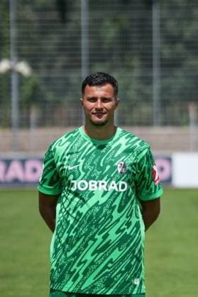 Luka Nujic; SC Freiburg II; SC Freiburg U23; Regionalliga Südwest, Porträttermin 2025 2026, Freiburg Möslestadion Baden-Wuerttemberg Deutschland Copyright: xSTEINSIEK.CH PAAx
