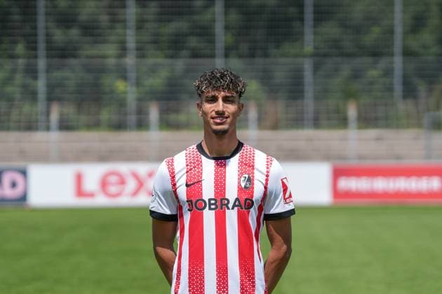 Krish Raweri; SC Freiburg II; SC Freiburg U23; Regionalliga Südwest, Porträttermin 2025 2026, Freiburg Möslestadion Baden-Wuerttemberg Deutschland Copyright: xSTEINSIEK.CH PAAx