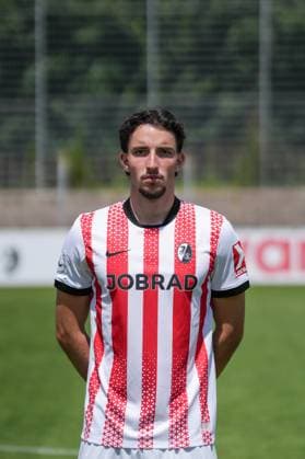 David Schopper; SC Freiburg II; SC Freiburg U23; Regionalliga Südwest, Porträttermin 2025 2026, Freiburg Möslestadion Baden-Wuerttemberg Deutschland Copyright: xSTEINSIEK.CH PAAx