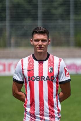 Louis Tober; SC Freiburg II; SC Freiburg U23; Regionalliga Südwest, Porträttermin 2025 2026, Freiburg Möslestadion Baden-Wuerttemberg Deutschland Copyright: xSTEINSIEK.CH PAAx