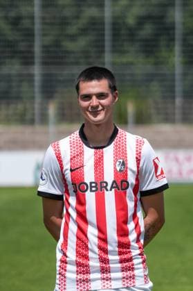 Drew Murray; SC Freiburg II; SC Freiburg U23; Regionalliga Südwest, Porträttermin 2025 2026, Freiburg Möslestadion Baden-Wuerttemberg Deutschland Copyright: xSTEINSIEK.CH PAAx