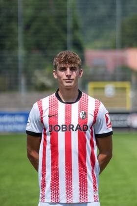 Marius Klein; SC Freiburg II; SC Freiburg U23; Regionalliga Südwest, Porträttermin 2025 2026, Freiburg Möslestadion Baden-Wuerttemberg Deutschland Copyright: xSTEINSIEK.CH PAAx