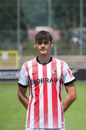 Luca Schulten; SC Freiburg II; SC Freiburg U23; Regionalliga Südwest, Porträttermin 2025 2026, Freiburg Möslestadion Baden-Wuerttemberg Deutschland Copyright: xSTEINSIEK.CH PAAx