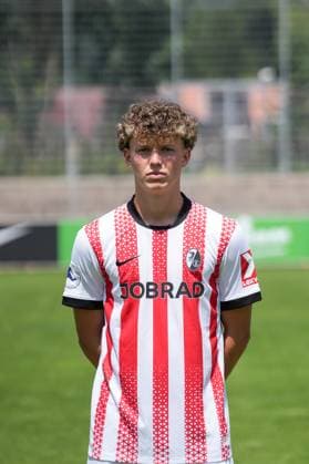 Rouven Tarnutzer; SC Freiburg II; SC Freiburg U23; Regionalliga Südwest, Porträttermin 2025 2026, Freiburg Möslestadion Baden-Wuerttemberg Deutschland Copyright: xSTEINSIEK.CH PAAx