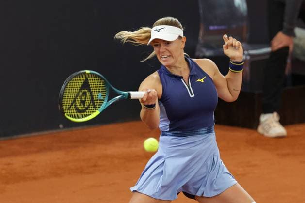GER, Hamburg, xFSx, ATP250 Frauen-Tennistunier , MSC Hamburg Ladies Open 2025 , Round of 32 , 15.07.2025 v.l. Dalma Galfi (HUN) spiel eine Vorhand Copyright: HMBxMedia FernandoxSoares
