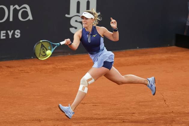 GER, Hamburg, xFSx, ATP250 Frauen-Tennistunier , MSC Hamburg Ladies Open 2025 , Round of 32 , 15.07.2025 v.l. Dalma Galfi (HUN) spiel eine Vorhand Copyright: HMBxMedia FernandoxSoares
