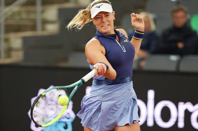 GER, Hamburg, xFSx, ATP250 Frauen-Tennistunier , MSC Hamburg Ladies Open 2025 , Round of 32 , 15.07.2025 v.l. Dalma Galfi (HUN) spiel eine Vorhand Copyright: HMBxMedia FernandoxSoares