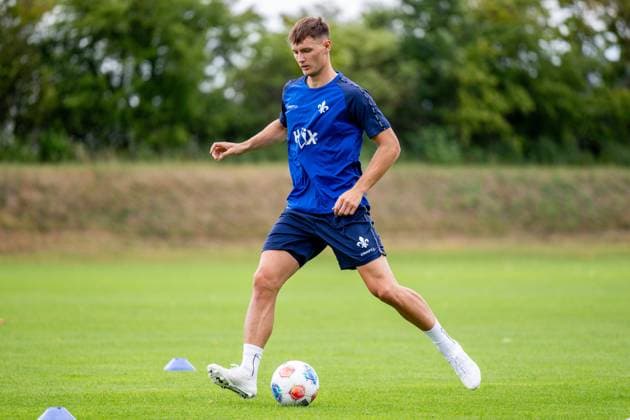 Bartosz Bialek (SV Darmstadt 98) beim Training, SV Darmstadt 98, Fussball, 2. Bundesliga, Trainingslager, 6. Tag, 15.07.2025. SV Darmstadt 98, Fussball, 2. Bundesliga, Trainingslager, 6. Tag, 15.07.2025. Bad Wörishofen