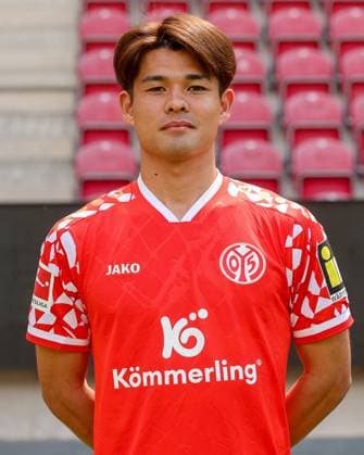 Fussball - 1. BL - Porträttermin 2025 2026 - 14.07.25, Kaishu Sano (1. FSV Mainz 05), 1.BL, Porträttermin 2025 2026, - *** Soccer 1 BL Porträttermin 2025 2026 14 07 25, Kaishu Sano 1 FSV Mainz 05 , 1 BL, Porträttermin 2025 2026,
