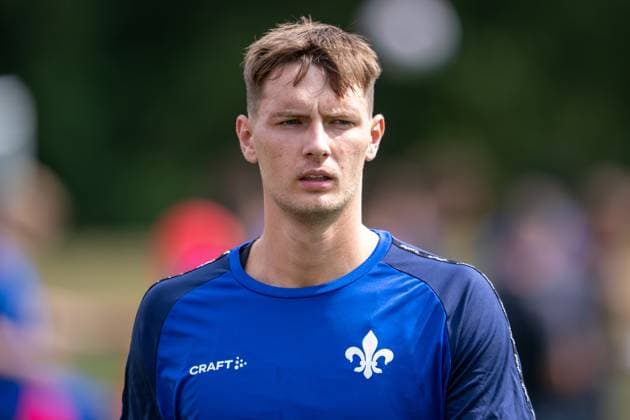Bartosz Bialek (SV Darmstadt 98) beim Training, SV Darmstadt 98, Fussball, 2. Bundesliga, Trainingslager, 6. Tag, 15.07.2025. SV Darmstadt 98, Fussball, 2. Bundesliga, Trainingslager, 6. Tag, 15.07.2025. Bad Wörishofen