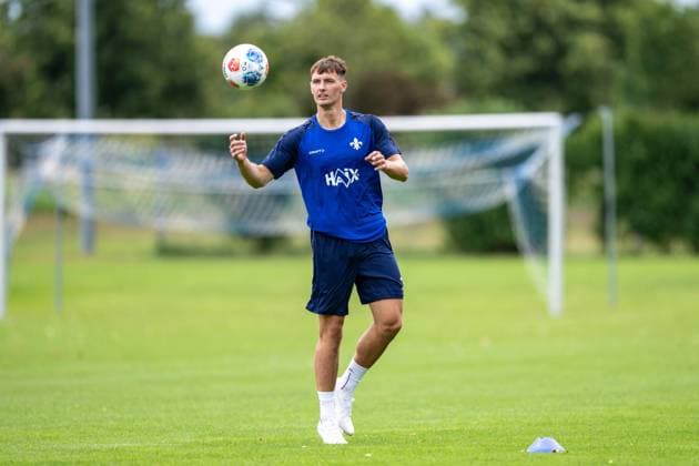 Bartosz Bialek (SV Darmstadt 98) beim Training, SV Darmstadt 98, Fussball, 2. Bundesliga, Trainingslager, 6. Tag, 15.07.2025. SV Darmstadt 98, Fussball, 2. Bundesliga, Trainingslager, 6. Tag, 15.07.2025. Bad Wörishofen