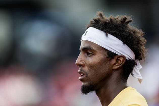 250715 Elias Ymer of Sweden during day 3 of the Nordea Open on July 15, 2025 in Bastad. Photo: Niclas Jönsson BILDBYRAN COP 273 NO0351 tennis ATP, Tennis Herren 250 nordea open bbeng Copyright: NICLASxJÖNSSON BB250715NO030