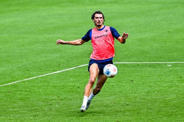 GER, 2. BL, SV Darmstadt 98, Trainingslager in Bad Wörishofen 15.07.2025, Stadion Am Unteren Hart, Bad Wörishofen, GER, 2. BL, SV Darmstadt 98, Trainingslager in Bad Wörishofen, im Bild Fraser Hornby (Darmstadt, 9)