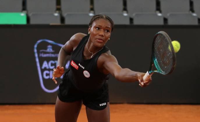 MSC Hamburg Ladies Open, WTA, Tennis Damen 250er-Turnier am Hamburger Rothenbaum, 1. Runde: Noma Noha Akugue (Deutschland).