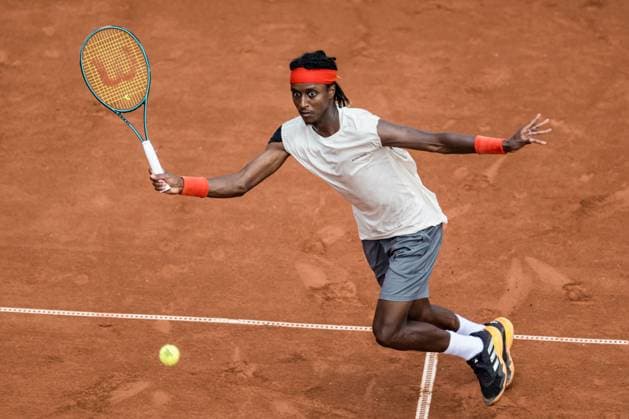 250715 Mikael Ymer of Sweden during day 3 of the Nordea Open on July 15, 2025 in Bastad. Photo: Niclas Jönsson BILDBYRAN COP 273 NO0351 tennis ATP, Tennis Herren 250 nordea open bbeng Copyright: NICLASxJÖNSSON BB250715NO060