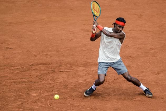 250715 Mikael Ymer of Sweden during day 3 of the Nordea Open on July 15, 2025 in Bastad. Photo: Niclas Jönsson BILDBYRAN COP 273 NO0351 tennis ATP, Tennis Herren 250 nordea open bbeng Copyright: NICLASxJÖNSSON BB250715NO062