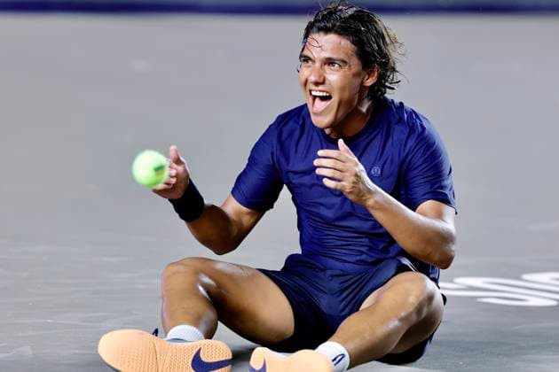 LOS CABOS TENNIS OPEN 2025 LOS CABOS TENNIS OPEN 2025 LOS CABOS TENNIS OPEN 2025 DANIEL VS HERNANDEZ 14072025 LOS CABOS, BAJA CALIFORNIA, MEXICO. Photo of Alejandro Hernandez of Mexico, during Los Cabos Tennis Open 2025 held at the Mextenis Stadium of the Cabo Sports Complex of Los Cabos, Baja California. Foto de Alejandro Hernandez de Mexico, durante Los Cabos Tennis Open 2025 celebrado en el Estadio Mextenis del Cabo Sports Complex de Los Cabos, Baja California. PHOTO BY IMAGENSHOP AGENCIA DE FOTOGRAFIA LOS CABOS BAJA CALIFORNIA MEXICO Copyright: xIMAGENSHOPxAGENCIAxFOTOGRAFICAx