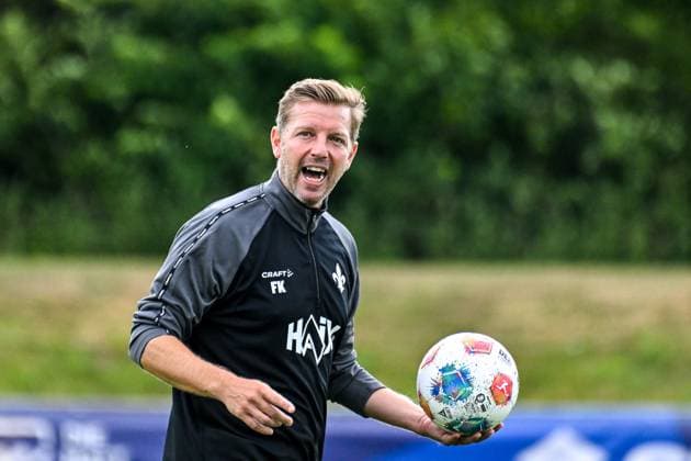GER, 2. BL, SV Darmstadt 98, Trainingslager in Bad Wörishofen 15.07.2025, Stadion Am Unteren Hart, Bad Wörishofen, GER, 2. BL, SV Darmstadt 98, Trainingslager in Bad Wörishofen, im Bild Florian Kohfeldt (Darmstadt)