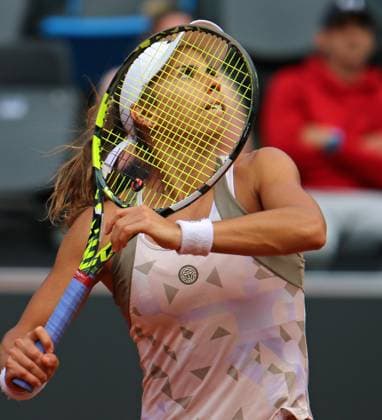 MSC Hamburg Ladies Open, WTA, Tennis Damen 250er-Turnier am Hamburger Rothenbaum, 1. Runde: Julia Grabher (Österreich).