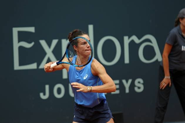 MSC Hamburg Ladies Open, WTA, Tennis Damen 250er-Turnier am Hamburger Rothenbaum, 1. Runde: Lois Boisson (Frankreich).
