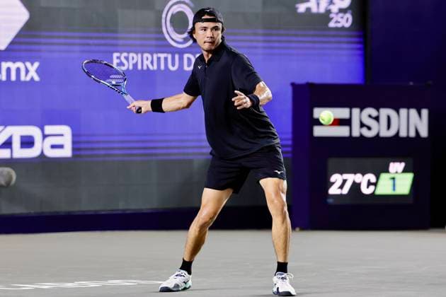 LOS CABOS TENNIS OPEN 2025 LOS CABOS TENNIS OPEN 2025 LOS CABOS TENNIS OPEN 2025 DANIEL VS HERNANDEZ 14072025 LOS CABOS, BAJA CALIFORNIA, MEXICO. Photo of Taro Daniel of Japan, during Los Cabos Tennis Open 2025 held at the Mextenis Stadium of the Cabo Sports Complex of Los Cabos, Baja California. Foto de Taro Daniel de Japon, durante Los Cabos Tennis Open 2025 celebrado en el Estadio Mextenis del Cabo Sports Complex de Los Cabos, Baja California. PHOTO BY IMAGENSHOP AGENCIA DE FOTOGRAFIA LOS CABOS BAJA CALIFORNIA MEXICO Copyright: xIMAGENSHOPxAGENCIAxFOTOGRAFICAx