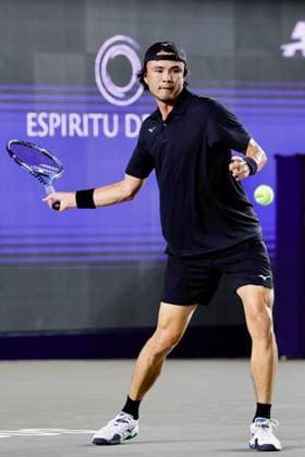 LOS CABOS TENNIS OPEN 2025 LOS CABOS TENNIS OPEN 2025 LOS CABOS TENNIS OPEN 2025 DANIEL VS HERNANDEZ 14072025 LOS CABOS, BAJA CALIFORNIA, MEXICO. Photo of Taro Daniel of Japan, during Los Cabos Tennis Open 2025 held at the Mextenis Stadium of the Cabo Sports Complex of Los Cabos, Baja California. Foto de Taro Daniel de Japon, durante Los Cabos Tennis Open 2025 celebrado en el Estadio Mextenis del Cabo Sports Complex de Los Cabos, Baja California. PHOTO BY IMAGENSHOP AGENCIA DE FOTOGRAFIA LOS CABOS BAJA CALIFORNIA MEXICO Copyright: xIMAGENSHOPxAGENCIAxFOTOGRAFICAx