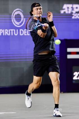 LMB 2025 DIABLOS ROJOS VS BRAVOS DE LEON LOS CABOS TENNIS OPEN 2025 LOS CABOS TENNIS OPEN 2025 DANIEL VS HERNANDEZ 14072025 LOS CABOS, BAJA CALIFORNIA, MEXICO. Photo of Taro Daniel of Japan, during Los Cabos Tennis Open 2025 held at the Mextenis Stadium of the Cabo Sports Complex of Los Cabos, Baja California. Foto de Taro Daniel de Japon, durante Los Cabos Tennis Open 2025 celebrado en el Estadio Mextenis del Cabo Sports Complex de Los Cabos, Baja California. PHOTO BY IMAGENSHOP AGENCIA DE FOTOGRAFIA LOS CABOS BAJA CALIFORNIA MEXICO Copyright: xIMAGENSHOPxAGENCIAxFOTOGRAFICAx
