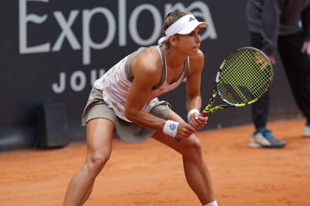 GER, Hamburg, xFSx, ATP250 Frauen-Tennistunier , MSC Hamburg Ladies Open 2025 , Round of 32 , Sechzehntelfinale ,15.07.2025 v.l. Julia Grabher (AUT) Wartet auf den Aufschlag Copyright: HMBxMedia FernandoxSoares